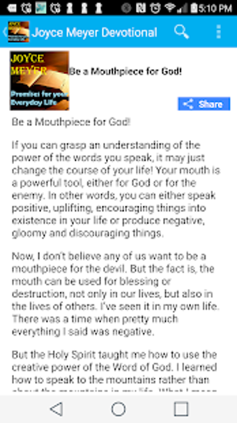 Image 1 for Daily Devotional - Joyce …