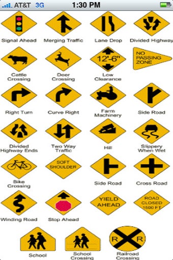Image 0 for DMV Sign Test