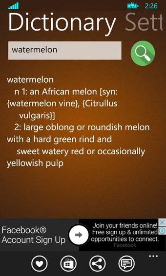 Imagen 1 para WordNet Dictionary for Wi…