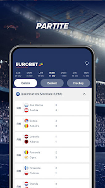 Image 0 for Eurobet: Diretta Sport