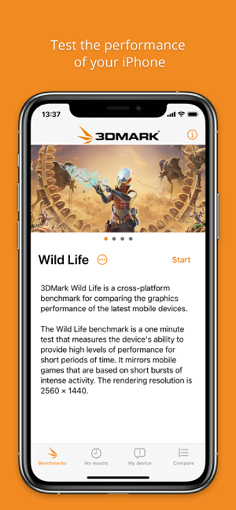 Image 0 for 3DMark Wild Life Benchmar…