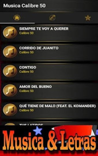 Imagen 1 para Calibre 50 Musica Nortea …