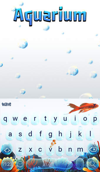 Imagen 1 para Aquarium Animated Keyboar…