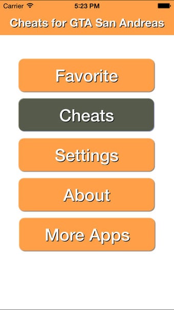Image 0 for Cheats for GTA SA
