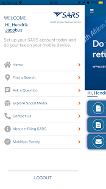 Imagen 2 para SARS Mobile eFiling