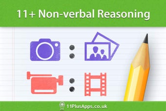 Image 0 for 11+ Non-verbal Reasoning