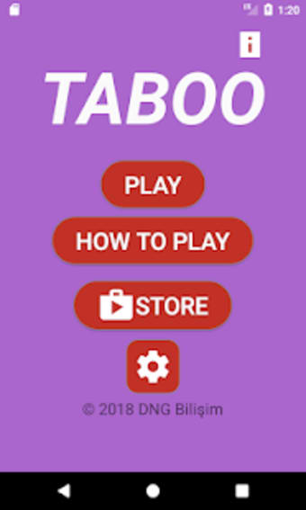 Image 1 for Taboo-Word Game