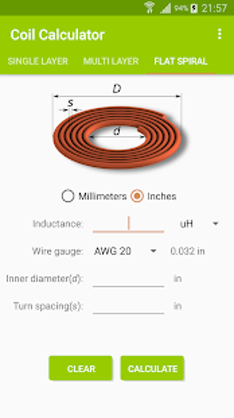 Image 1 for Coil Calculator