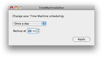 Image 0 for TimeMachineEditor