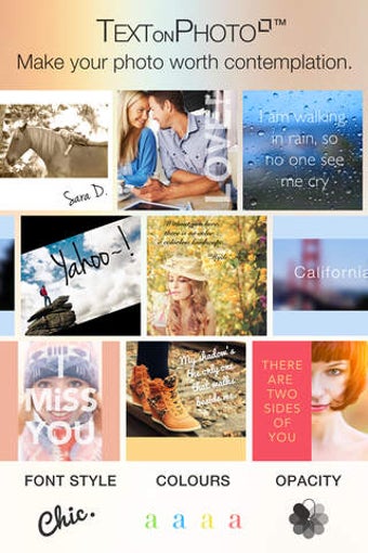 Imagen 0 para Text on Photo Square - Ad…