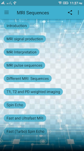 Image 1 for MRI Sequences