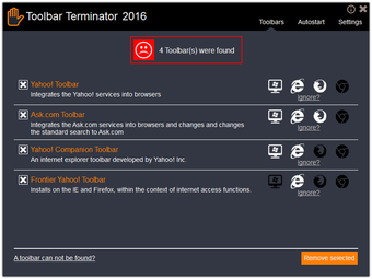 Image 0 for ToolbarTerminator