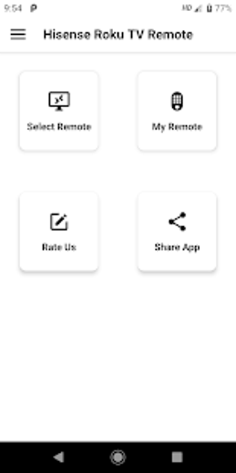 Image 1 for Remote for Hisense Roku T…