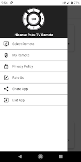 Image 3 for Remote for Hisense Roku T…