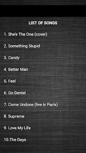 Imagen 0 para Robbie Williams best Song…