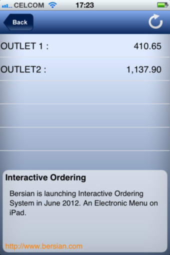 Image 1 for Bersian Sales Tracker