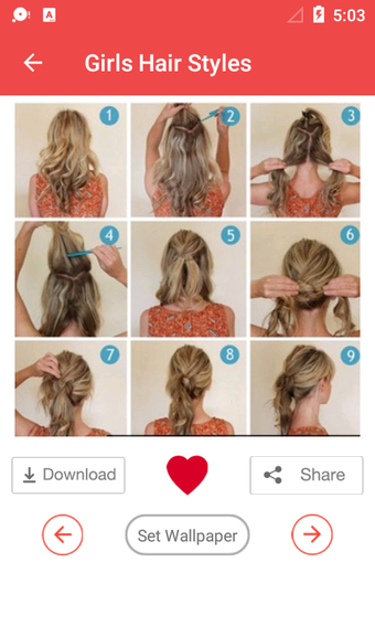 Image 2 for Girls Hairstyle Step by S…