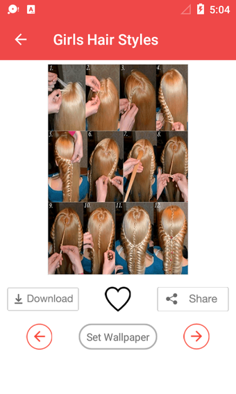 Image 1 for Girls Hairstyle Step by S…
