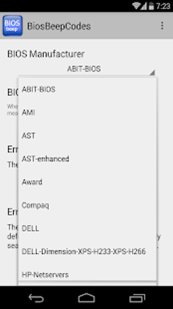 Imagen 1 para BIOS Beep computer error …