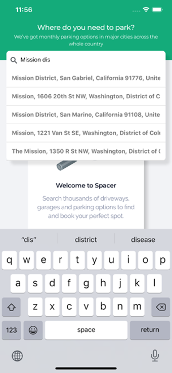 Image 1 for Spacer: Easy Parking App