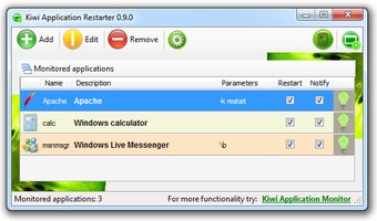 Image 0 for Kiwi Application Restarte…