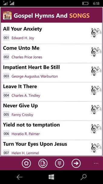 Imagen 0 para Gospel Hymns and Songs fo…