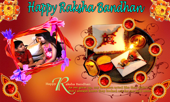 Imagen 5 para Raksha Bandhan Photo Fram…