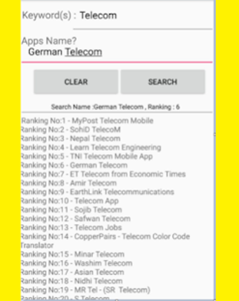 Image 1 for PlayStore Apps Ranking