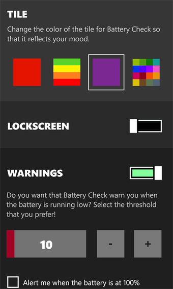 Image 0 for Battery Check for Windows…