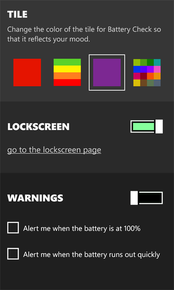 Image 1 for Battery Check for Windows…