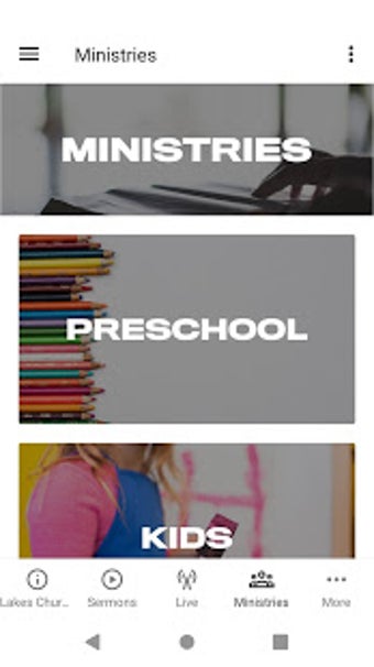 Image 1 for Lakes Church App