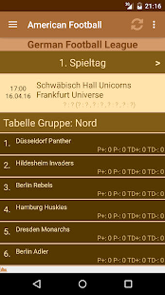 Image 0 for American Football Germany