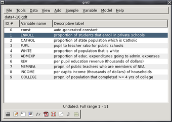 Imagen 3 para Gretl for Debian (64-bit)