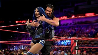 Image 1 for Roman Reigns kiss Lana al…