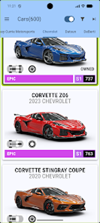 Imagen 0 para Horizon 6 Cars
