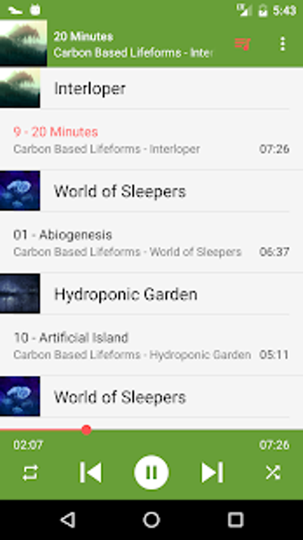 Image 3 for Odyssey Music Player