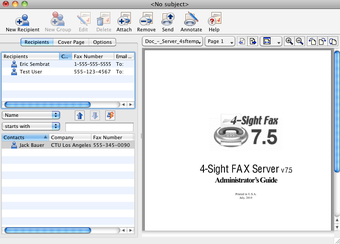 Image 0 for 4-Sight FAX Server