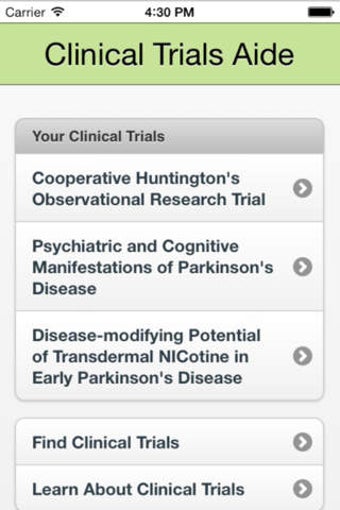 Imagen 0 para Clinical Trials Aide