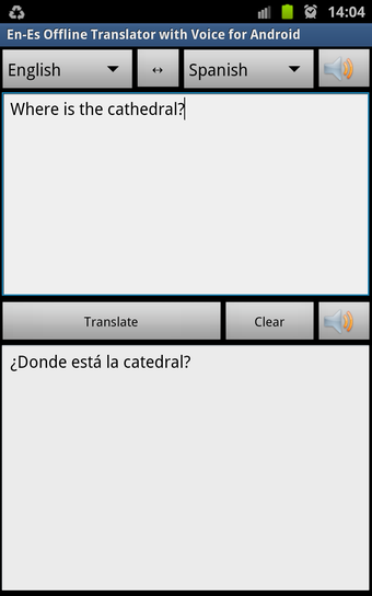 Image 1 for Offline Translator: Spani…
