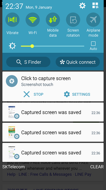 Image 1 for Screenshot touch