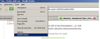 Image 0 for NumExt - Numbered Tabs