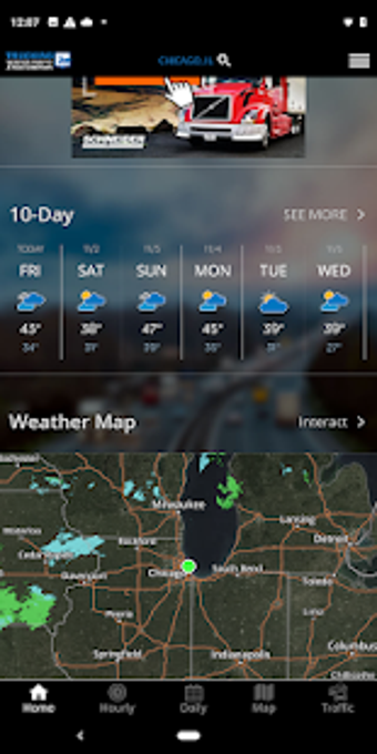 Imagen 1 para Trucking Weather & Traffi…
