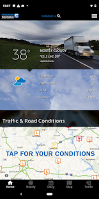Imagen 3 para Trucking Weather & Traffi…