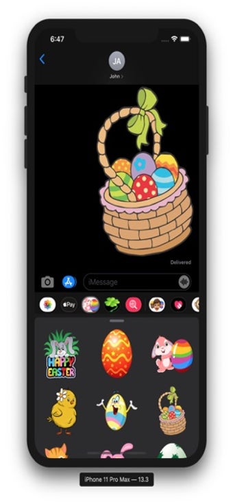 Imagen 1 para Easter Stickers & Emojis