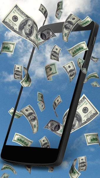 Imagen 1 para Falling money Live Wallpa…