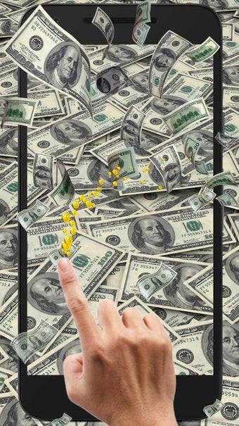 Imagen 2 para Falling money Live Wallpa…