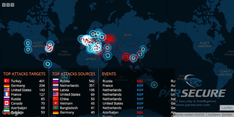 Image 2 for Live Cyber Threat Map