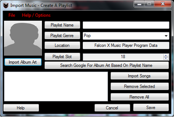 Imagen 2 para Falcon X Music Player