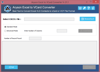 Image 0 for Excel to vCard Converter