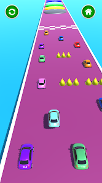 Image 0 for 2048 Car Merge Runner